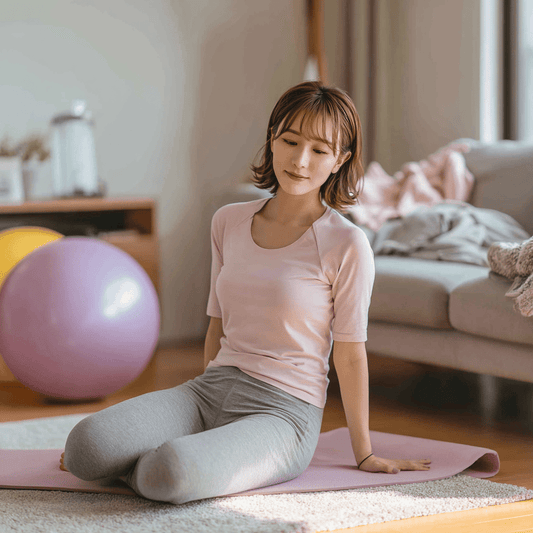 産後の尿もれや腰痛に悩むママへ