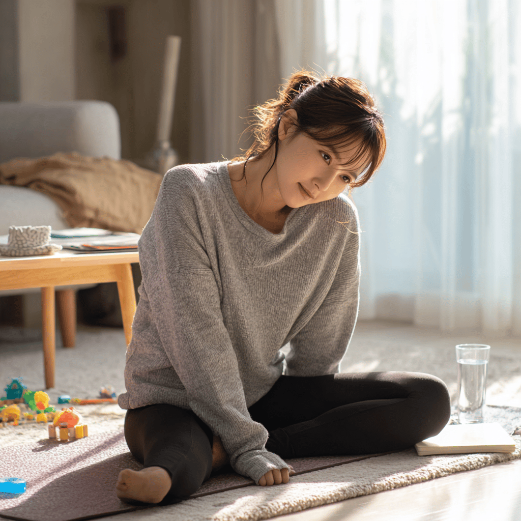 デスクワーク腰痛を坐骨ケアで解消